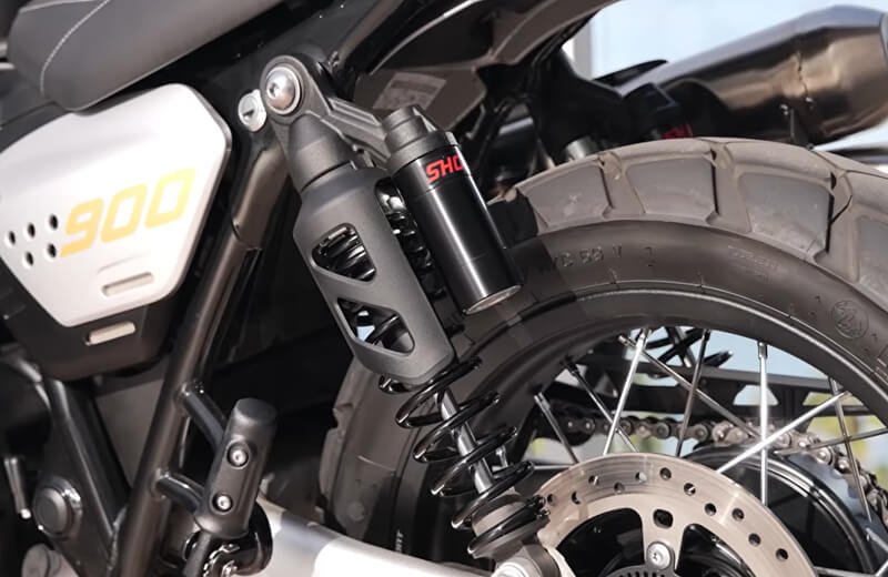 triumph scrambler 900 rear suspension