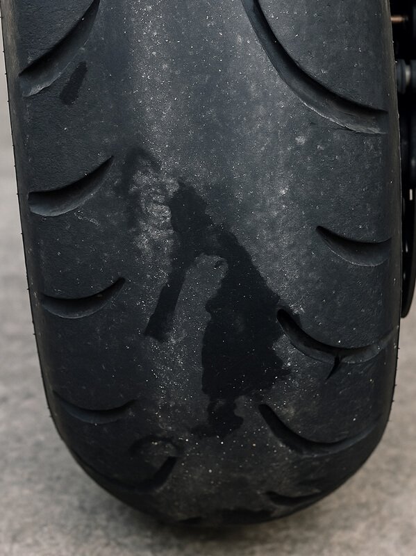 uneven motorcycle wheel—cause of motorcycle death wobble
