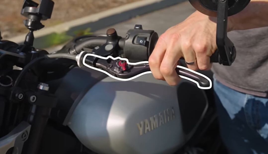 use the clutch to control speed