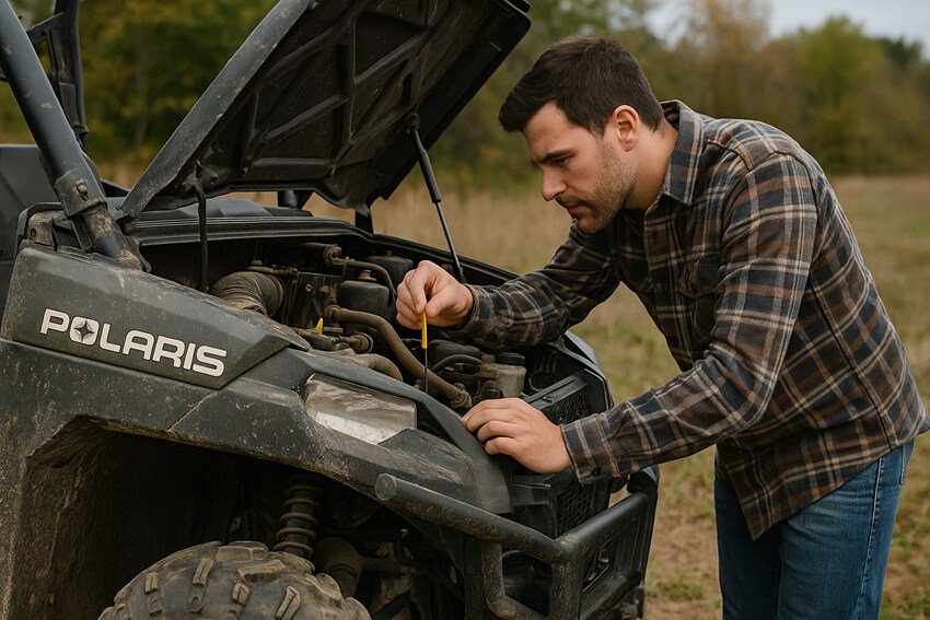 used utv engine inspection before purchase