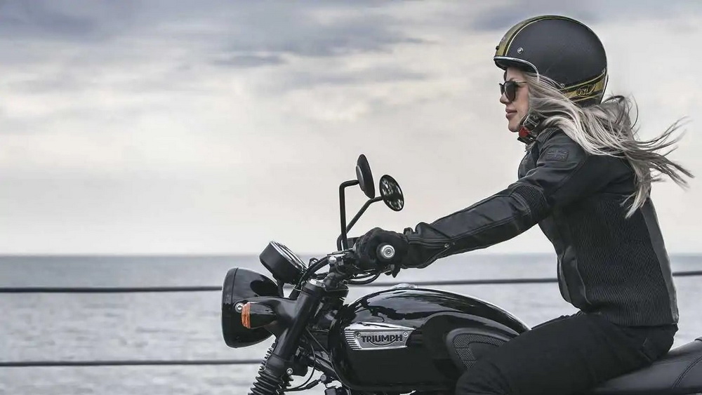 women motorcycle rider freedom