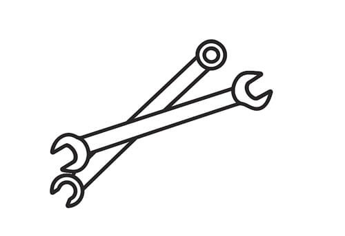 wrenches to adjust your snowmobile track tension