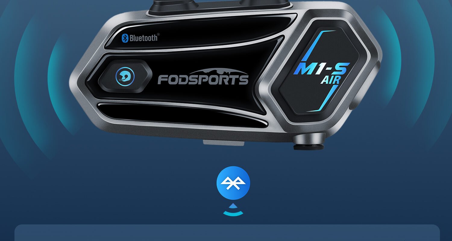 M1S AIR รถจักรยานยนต์บลูทูธอินเตอร์คอม