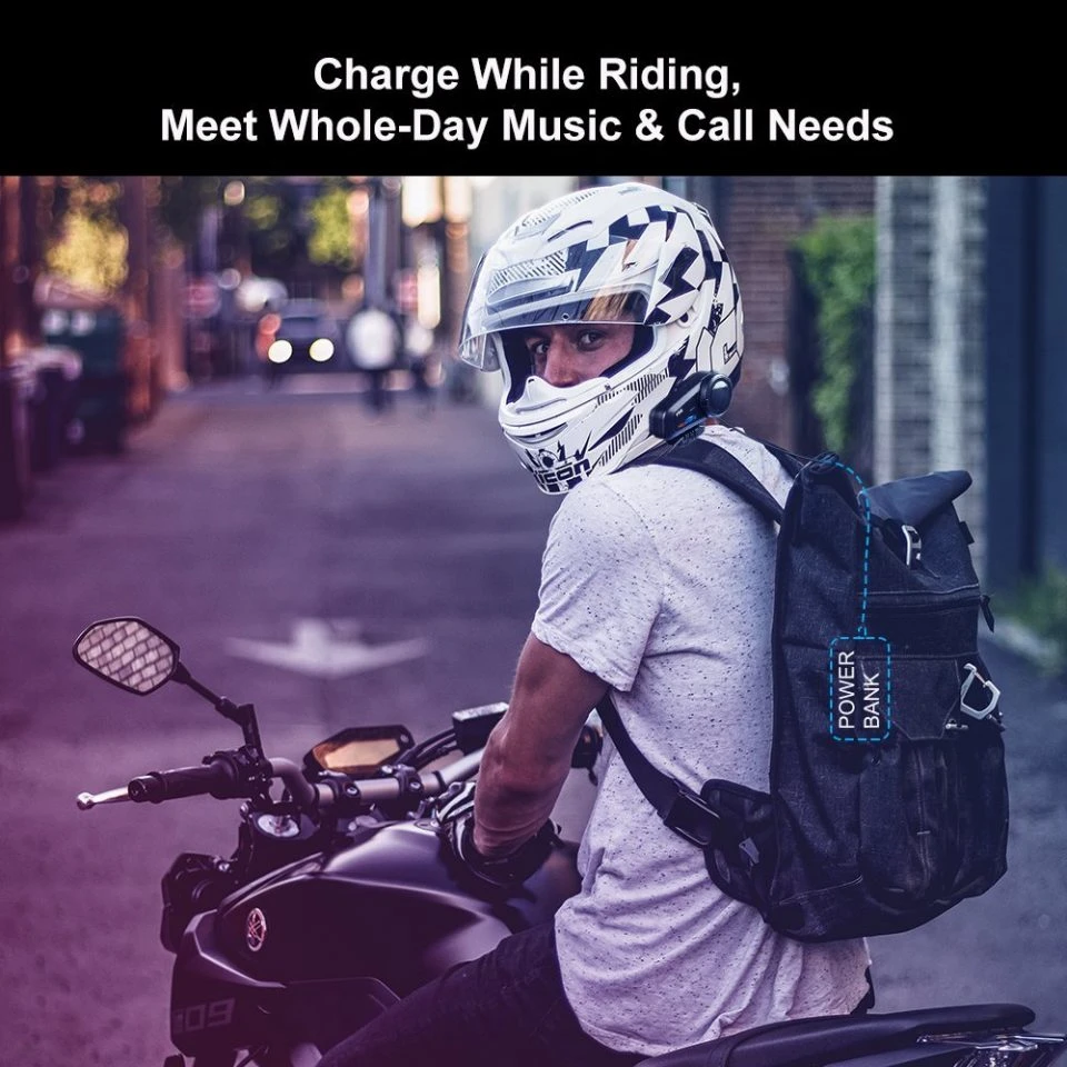 FX6 Intercom Bluetooth Headset 6 Riders