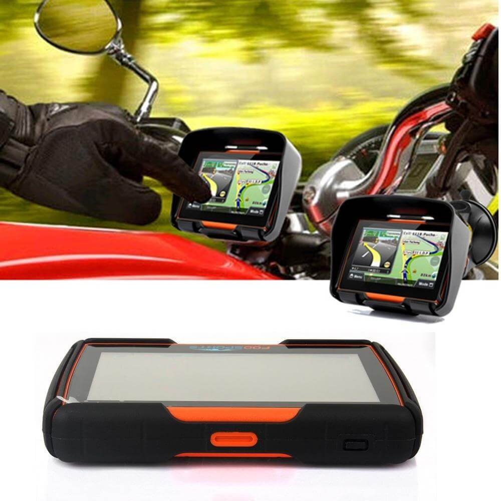 Fodsports 4.3 Inch Motorcycle GPS Navigation