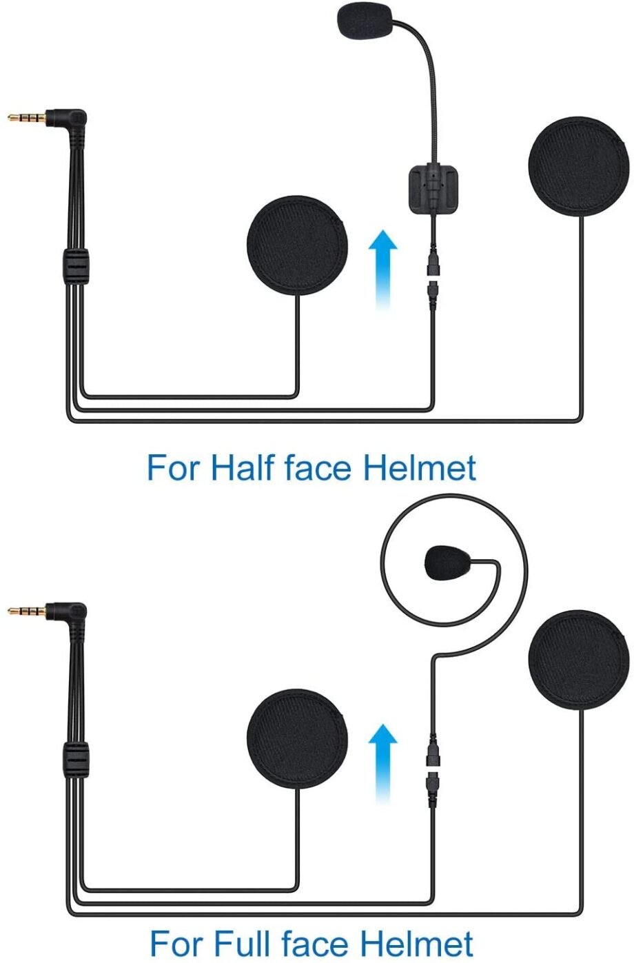 V6 Plus hard, soft mic Microphone