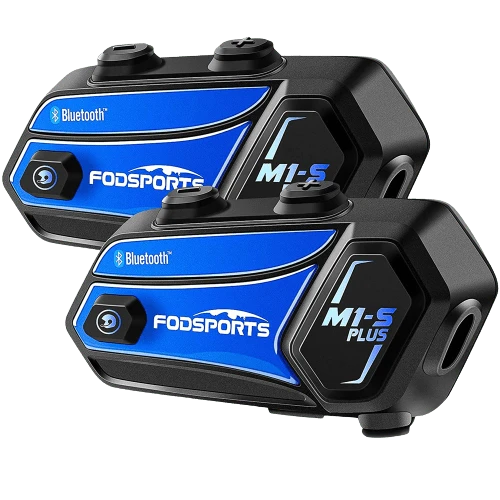 Audio Hifi Casco Interfono M1s Plus Con Condivisione Musica Per Coppia Comunicazione Gruppi Moto