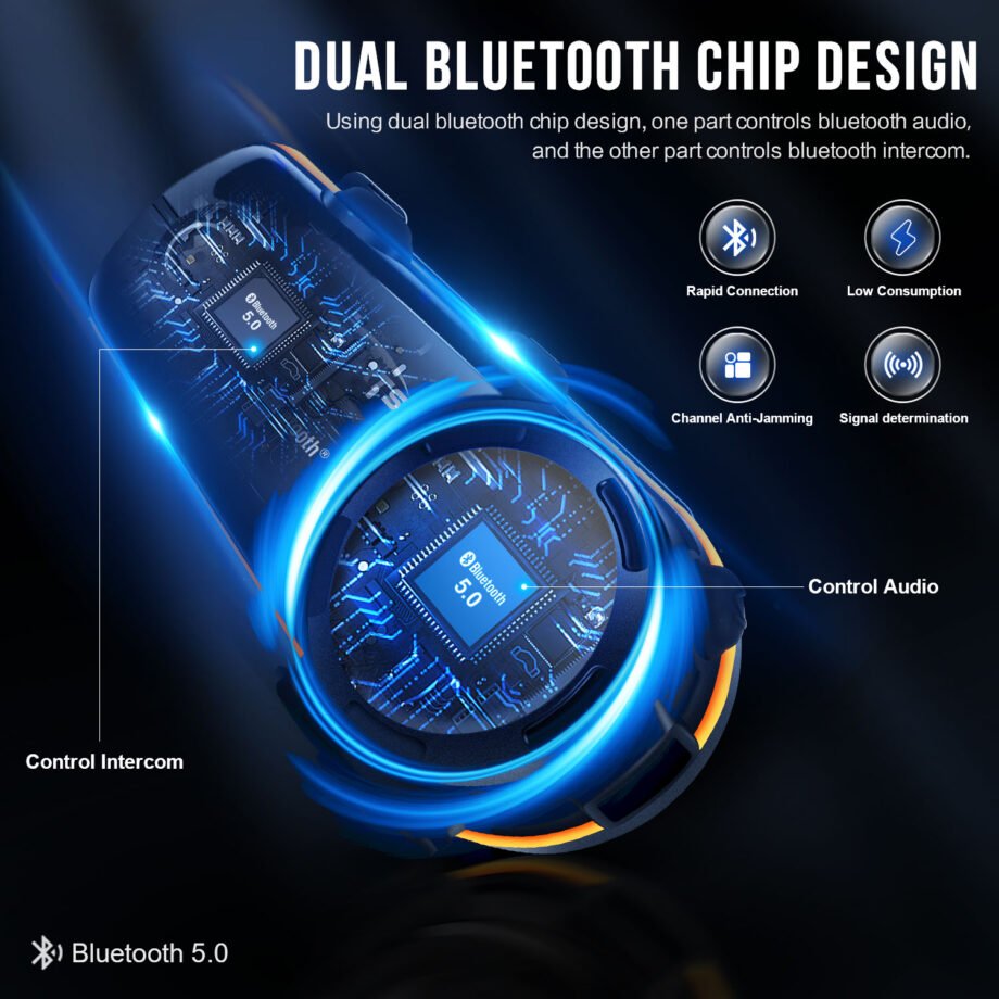 CONCEPTION DOUBLE PUCE BLUETOOTH