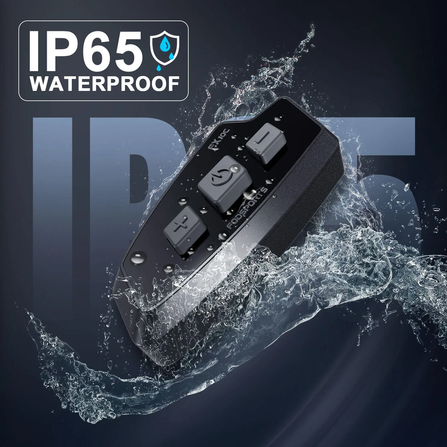 Fodsports FX 10C Motorcycle Mesh Bluetooth Intercom System