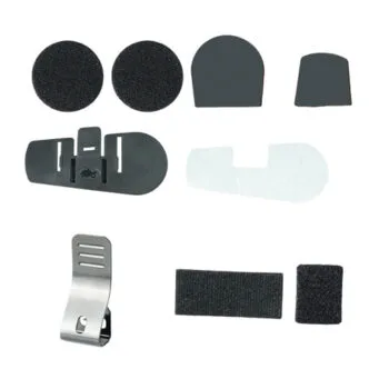 Fodsports FX8 Air/FX8 Pro Intercom Clip And Mounting Velcros