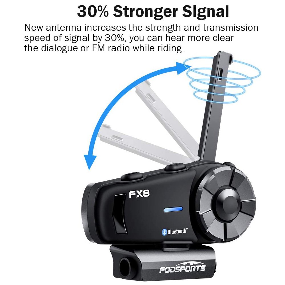 FX8 Motorrad Bluetooth-Gegensprechanlage