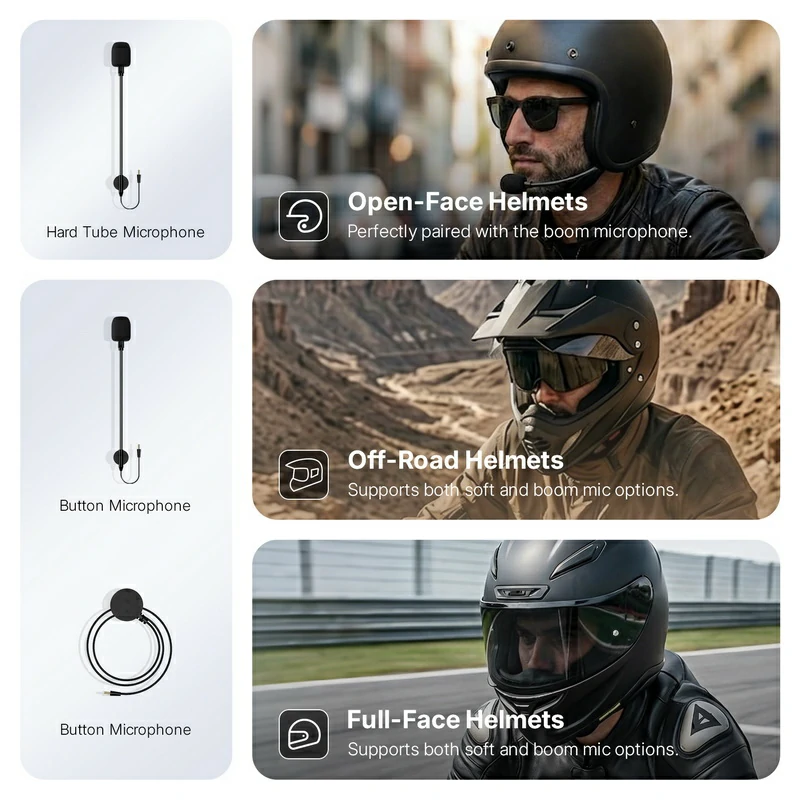 Fits Multiple Helmet Types Fits Multiple Helmet Types 1