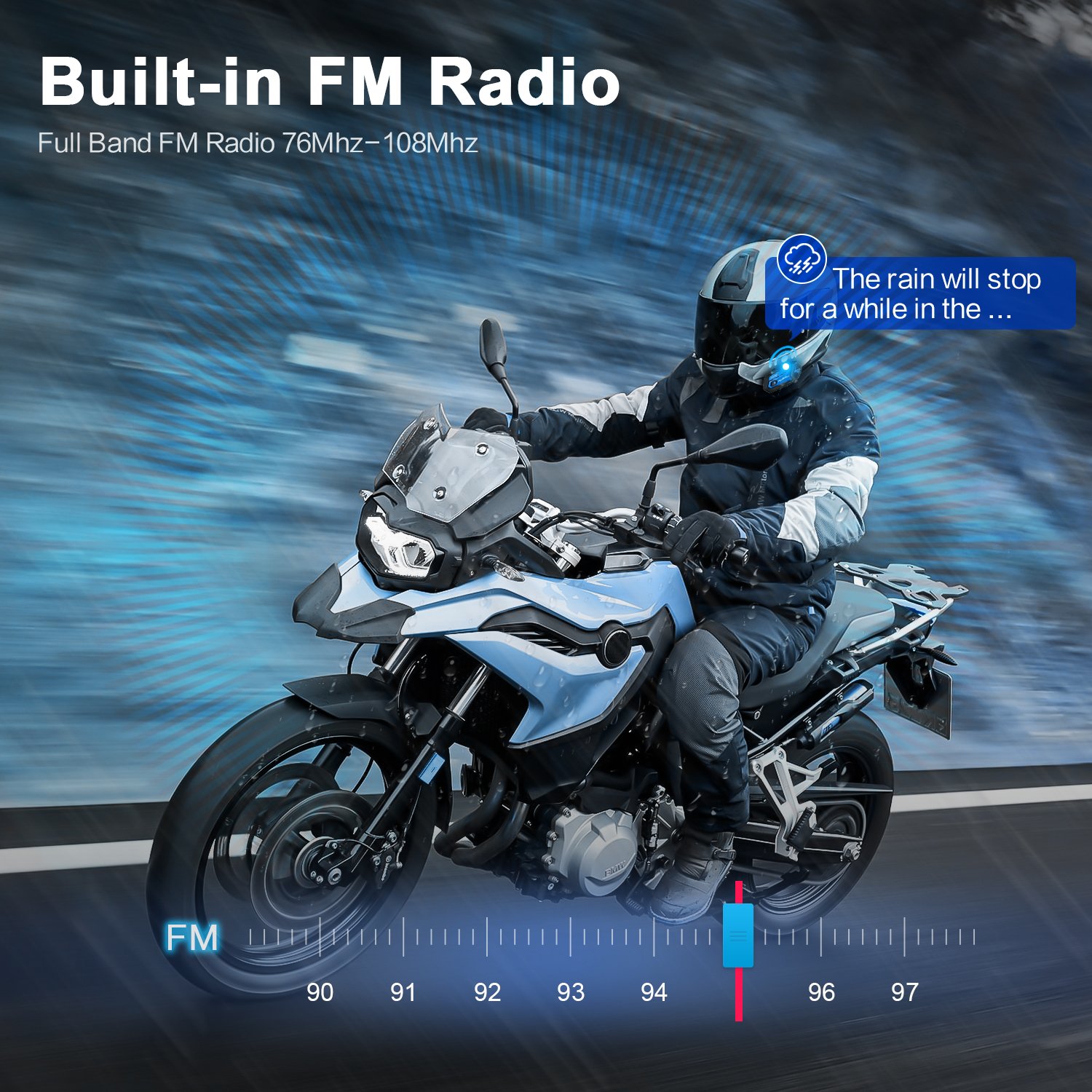 M1 S PLUS ha anche la radio FM integrata