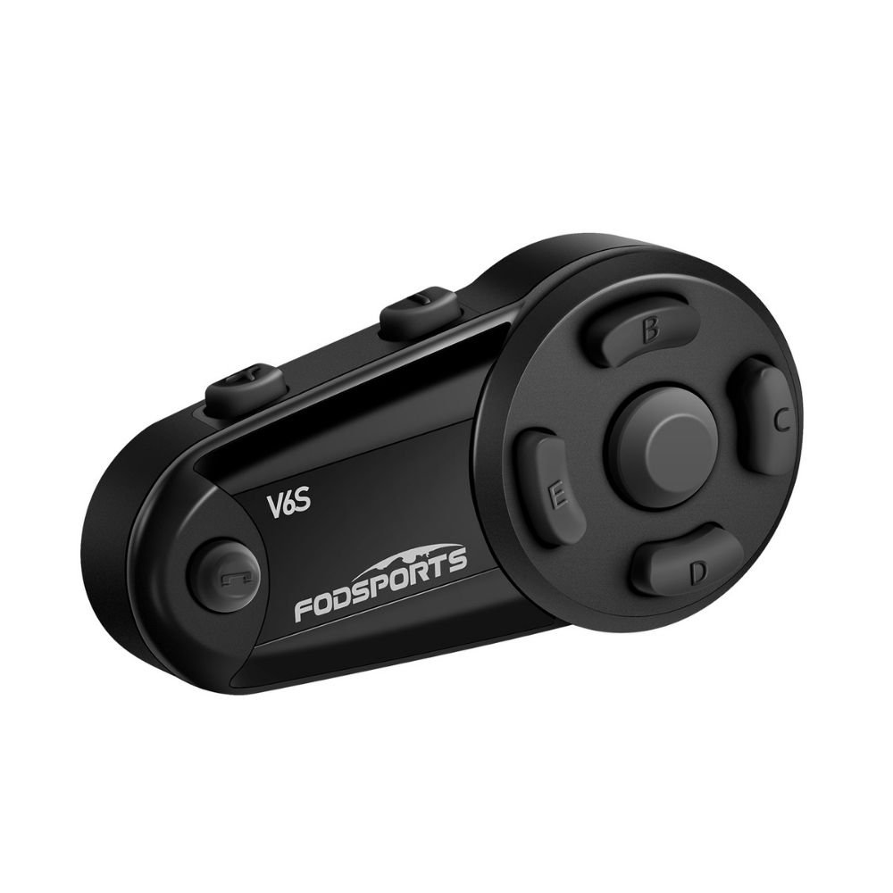 Motorcycle Intercomunicador V6 Moto Helmet Bluetooth Intercom Interphone  Headset