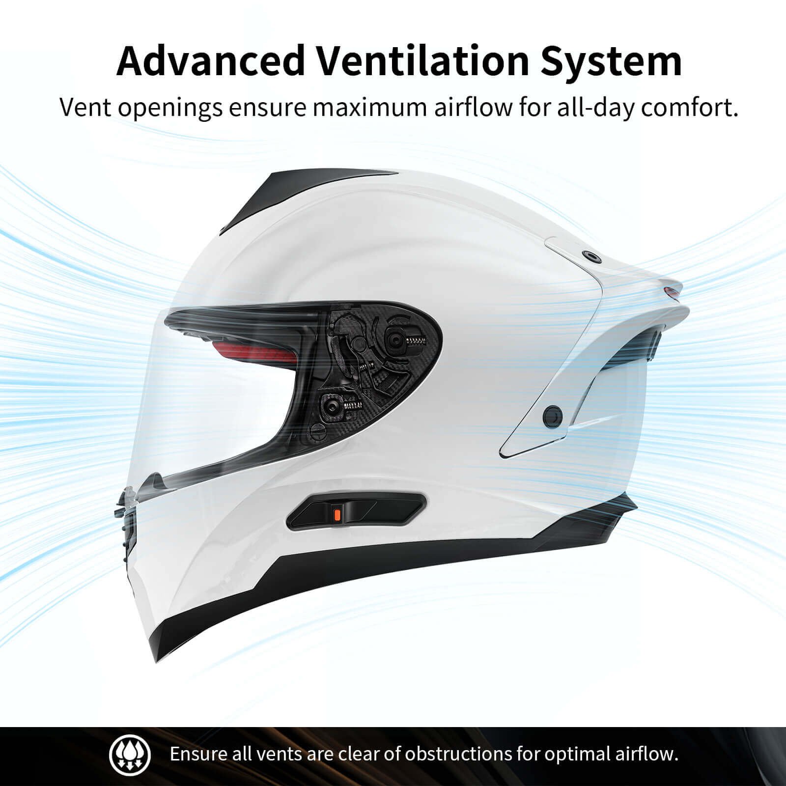 advanced ventilation system of fs 90 motorbike helmet advanced ventilation system of fs 90 motorbike helmet