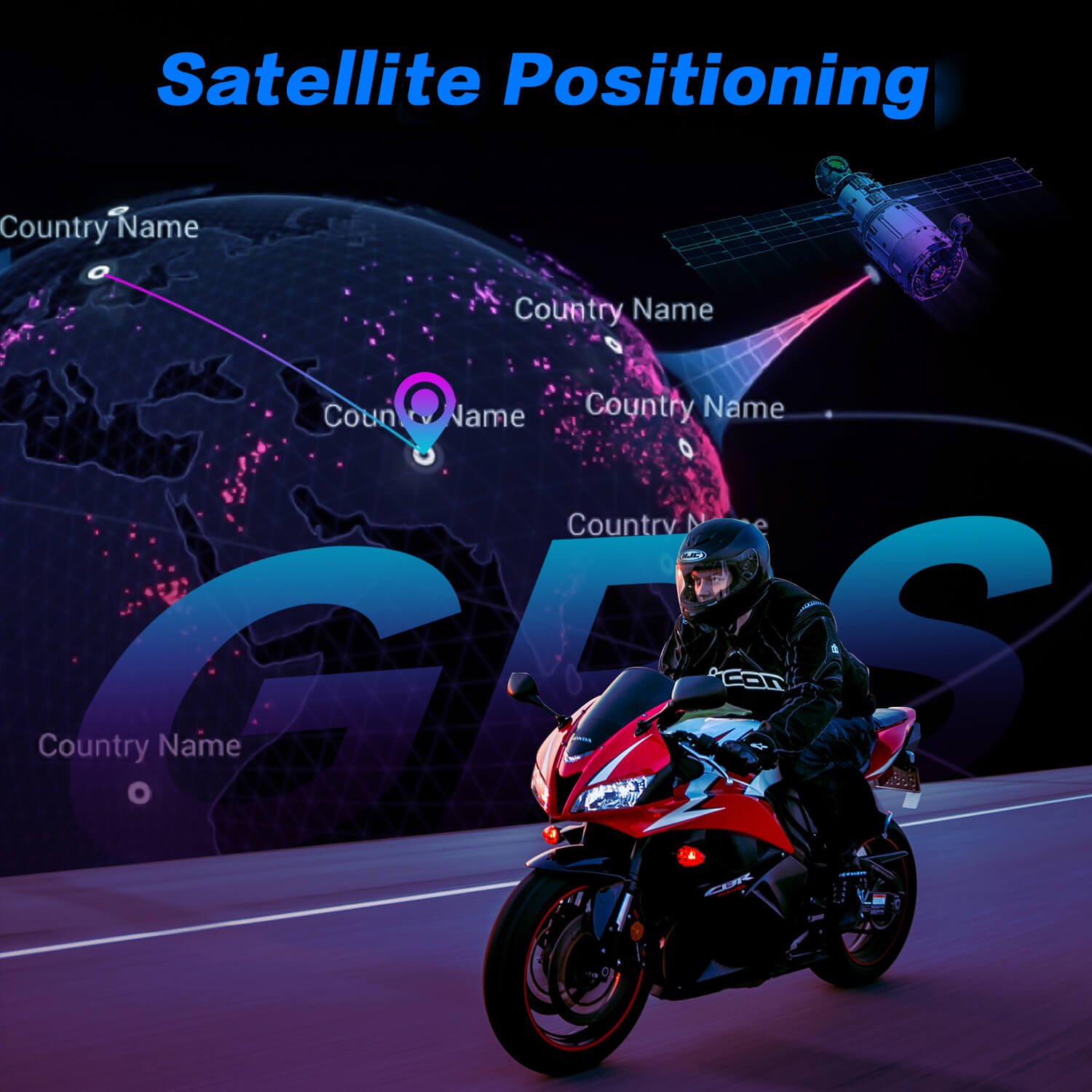 meilleur tracker GPS pour la technologie de positionnement par satellite de moto