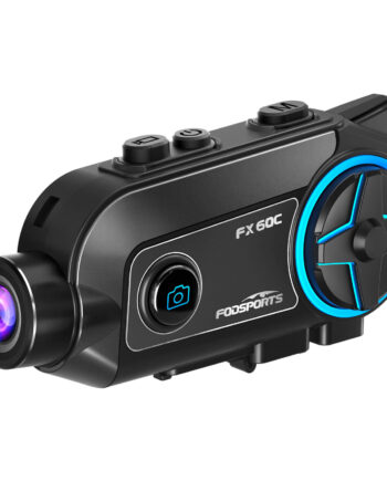 Fodsports FX 60C 4K helmet Bluetooth camera intercom
