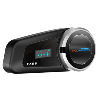 Fodsports FX6 S helmet intercom with LED screen