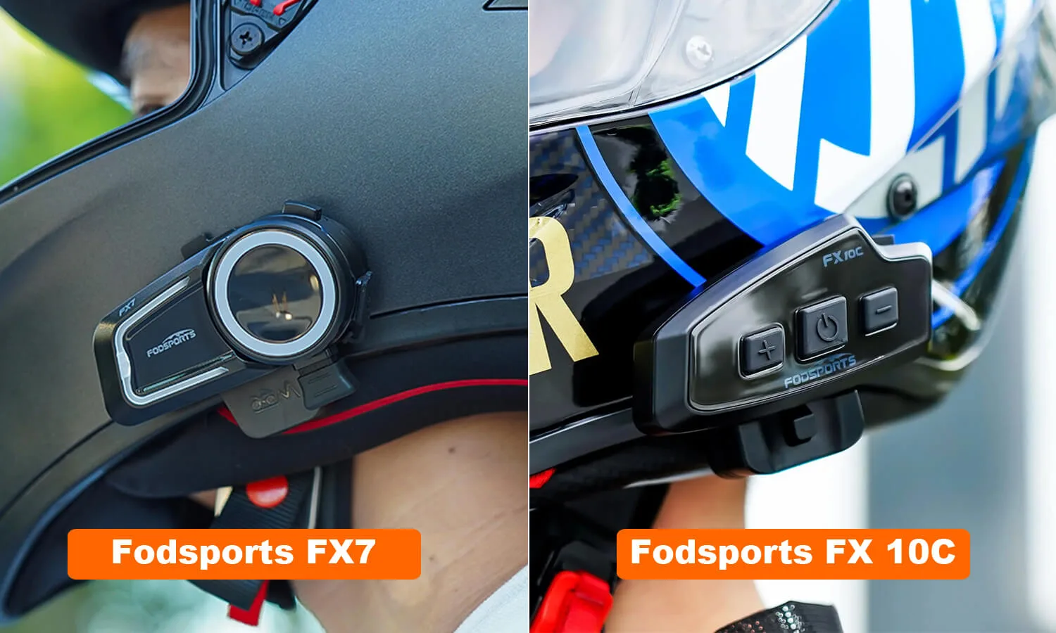 Fodsports Helmet Intercom Headsets Comparison | Fodsports
