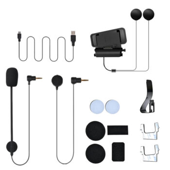 FODSPORTS FX8 Headphone Accessory - Bluetooth Headset for Motorcycle Helmet