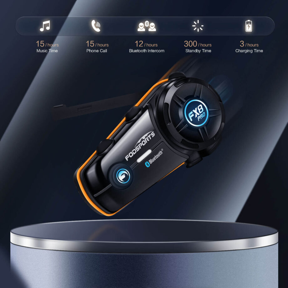 FX8 PRO バイク用 Bluetooth インターコム | Fodsports