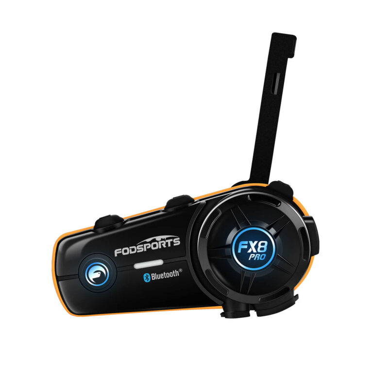 Fodsports FX8 PRO Motorcycle Bluetooth Intercom Helmet Communication ...