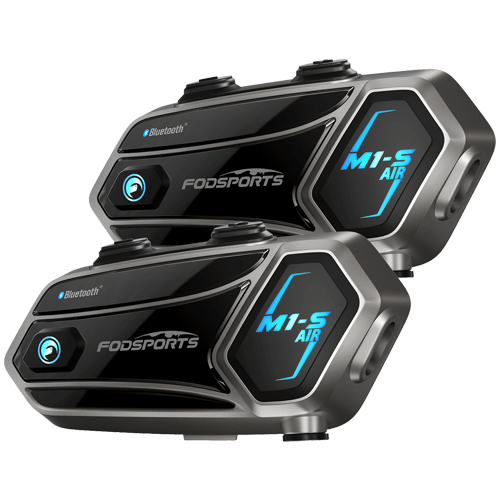 Fodsports M1-S Air 4-6 riders helmet intercom