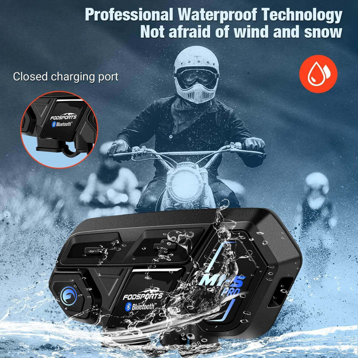 Fodsports M1-S Pro waterproof