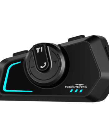 Fodsports T1 motorcycle comms system 2 way headset single pack