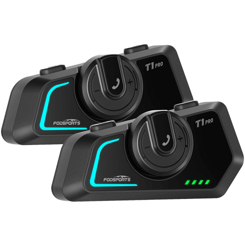 Fodsports T1 Pro 4 to 6 riders helmet bluetooth headset