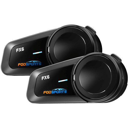FX6 motorcycle helmet intercom for 6 riders