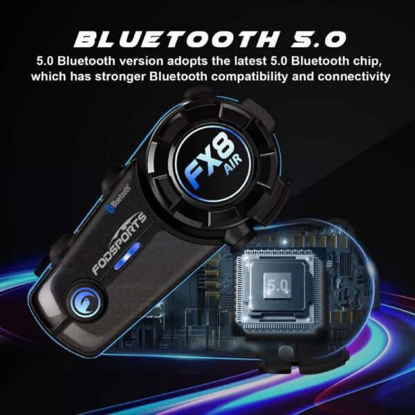 FX8 Air motorcycle Bluetooth intercom blutooth 5.0 FX8 Air motorcycle Bluetooth intercom blutooth 5.0