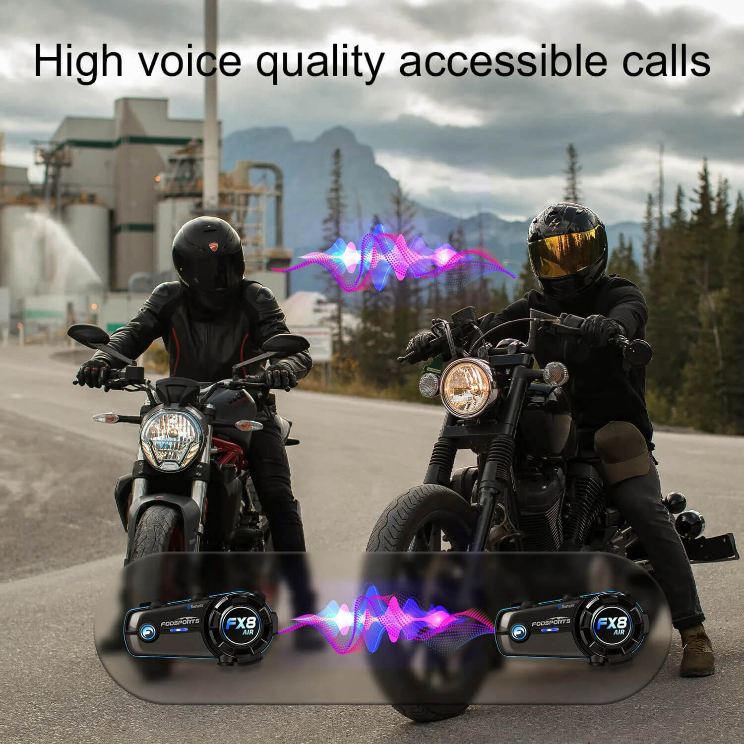 FX8 Air Motorcycle comm system 1 FX8 Air Motorcycle comm system