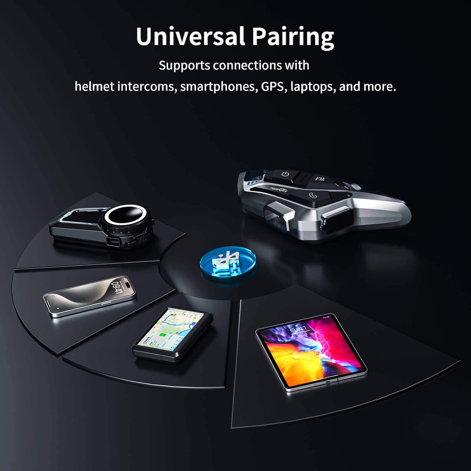 universal pairing ability of Fodsports T5 and T6 