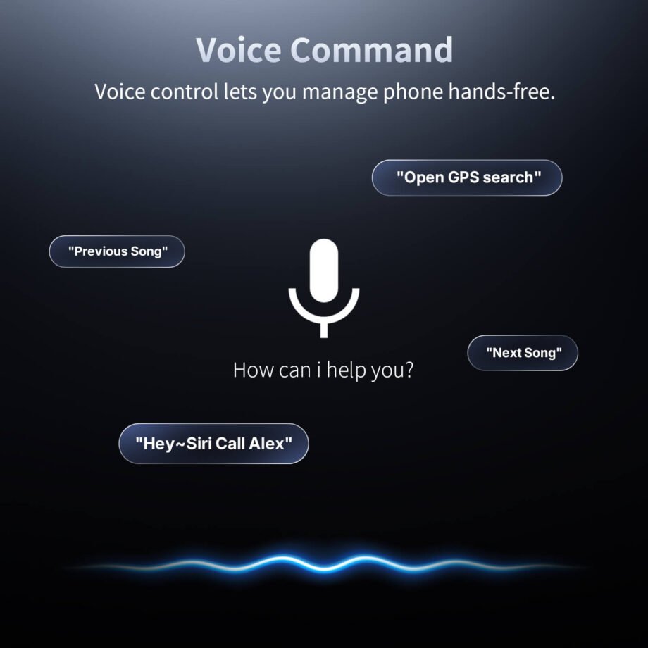 voice command ability on Fodsports T5